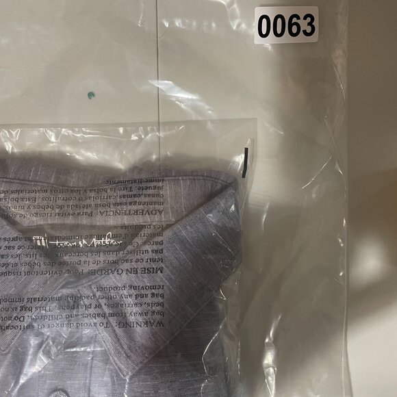 Travis Mathew Men's Polo Shirt Small Gray & Black Striped Premium Comfort - Picture 12 of 12